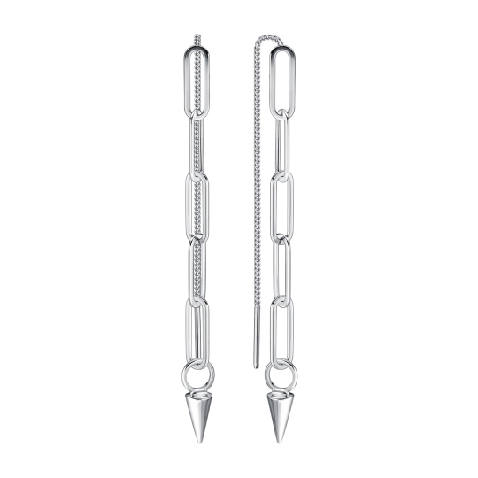 Серьги из серебра