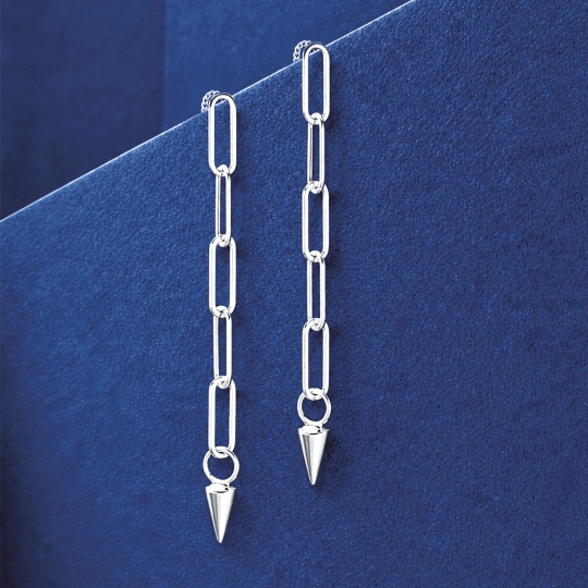 Серьги из серебра