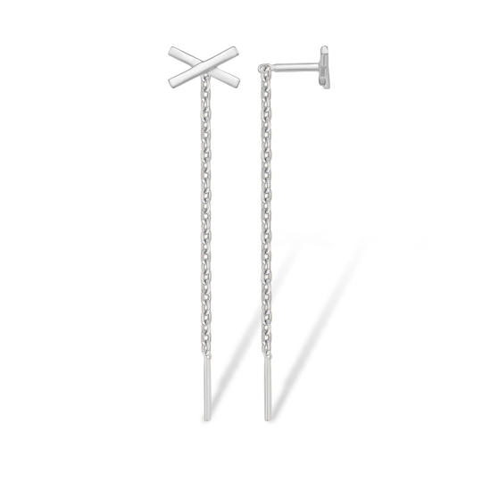 Серьги из серебра
