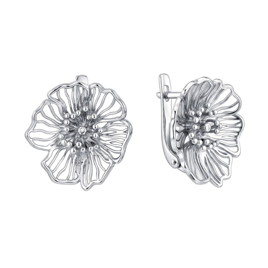 Серьги из серебра