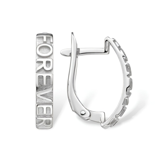 Серьги из серебра