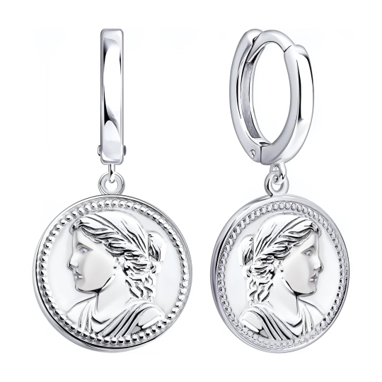 Серьги из серебра