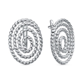 Серьги из серебра