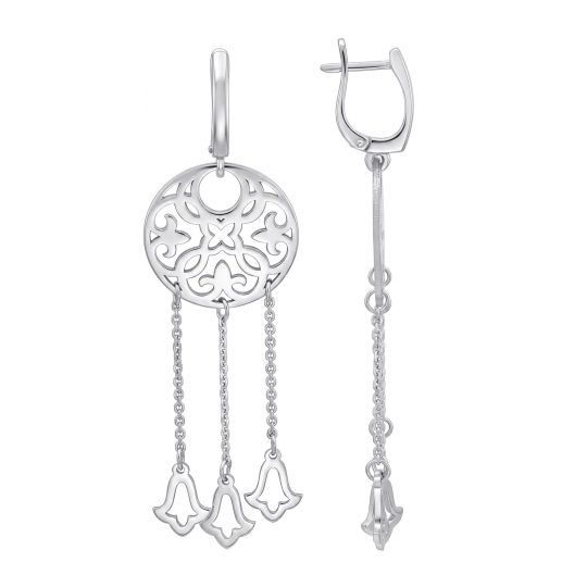 Серьги из серебра