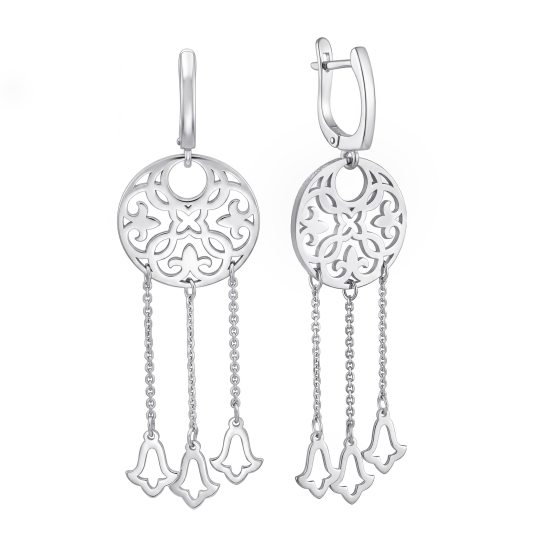 Серьги из серебра