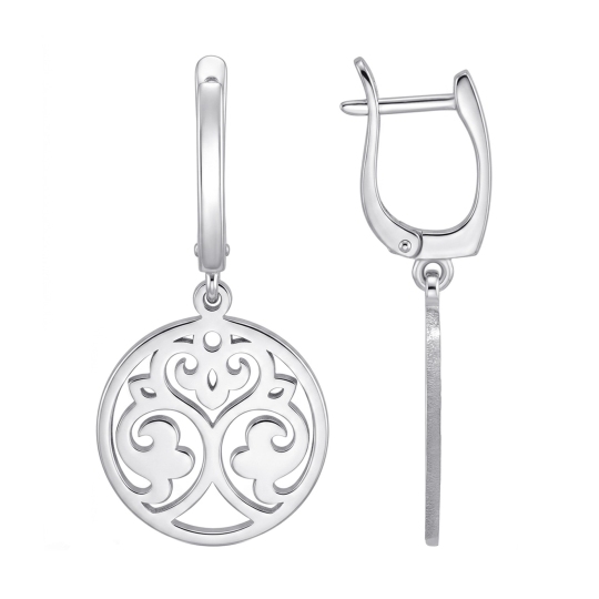 Серьги из серебра