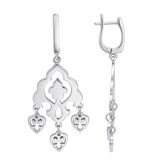 Серьги из серебра