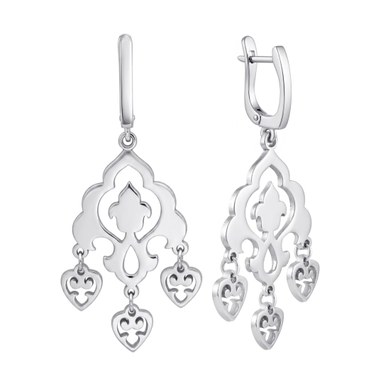 Серьги из серебра