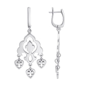 Серьги из серебра