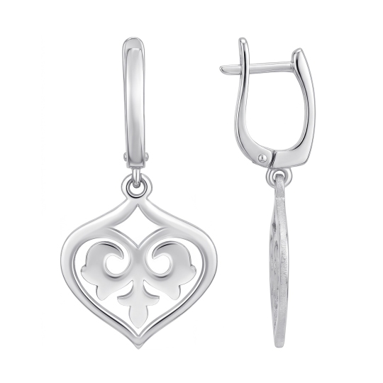 Серьги из серебра