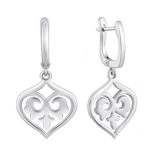 Серьги из серебра