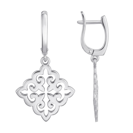 Серьги из серебра