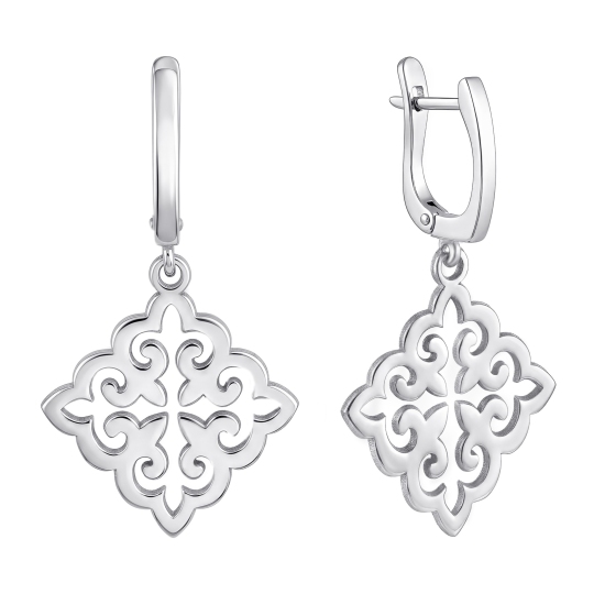 Серьги из серебра