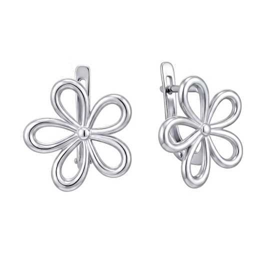 Серьги из серебра