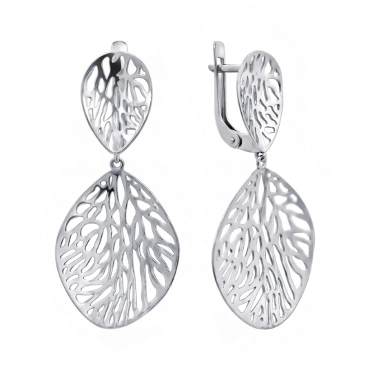 Серьги из серебра