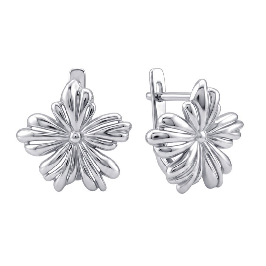 Серьги из серебра