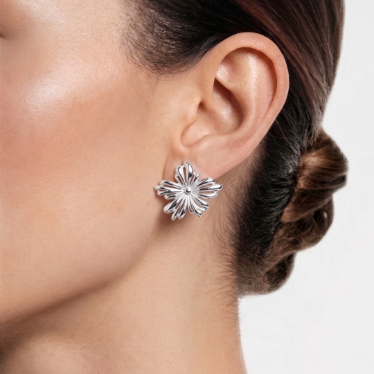 Серьги из серебра