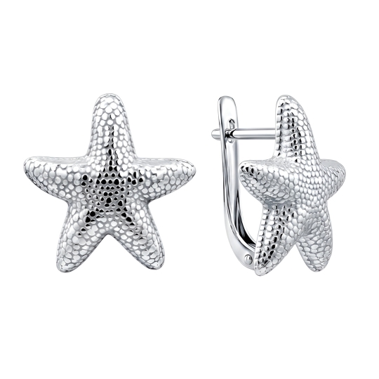 Серьги из серебра
