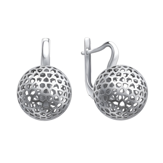 Серьги из серебра