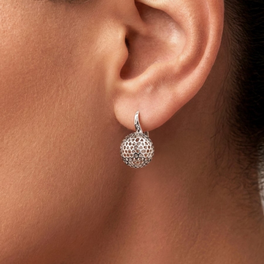 Серьги из серебра
