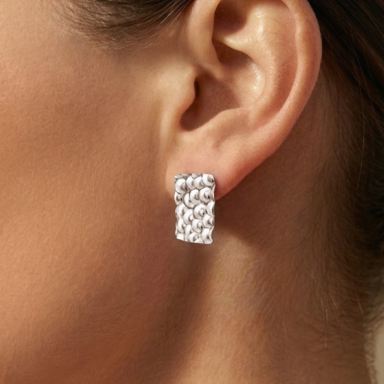 Серьги из серебра