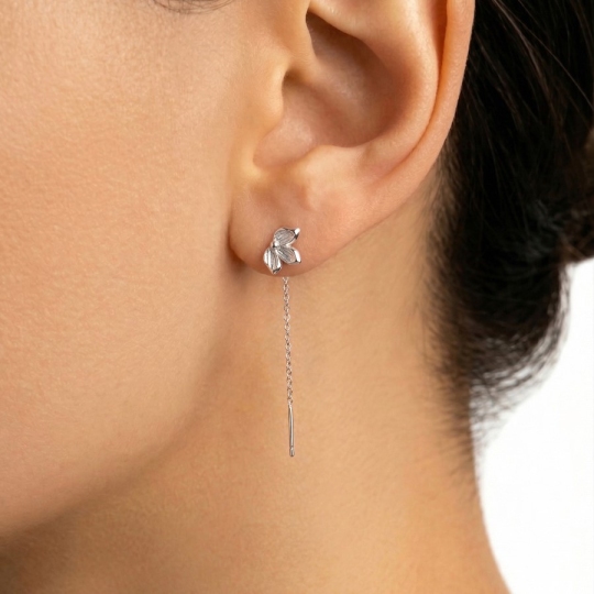Серьги из серебра