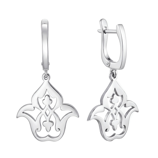 Серьги из серебра
