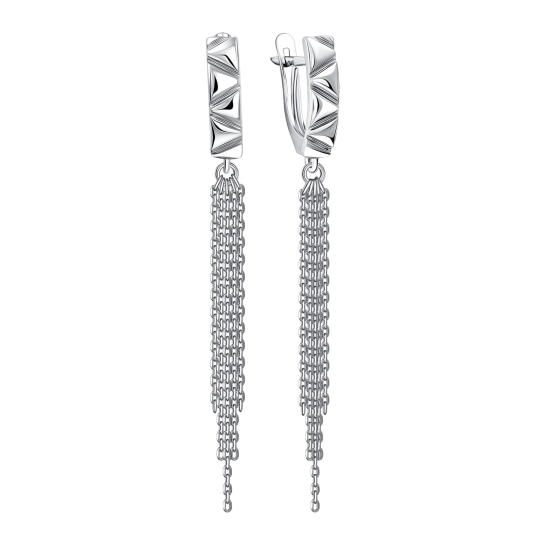 Серьги из серебра