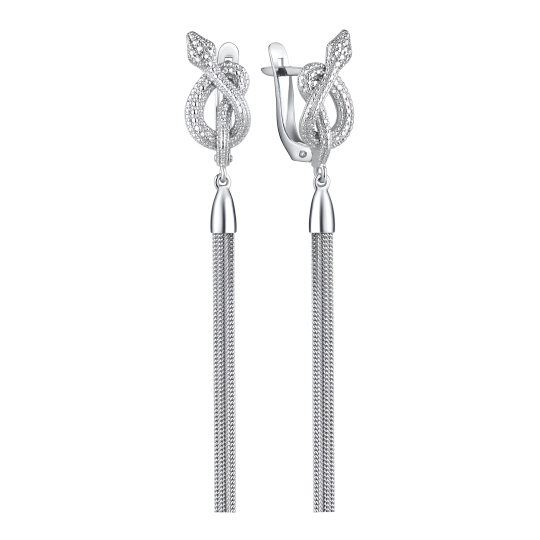 Серьги из серебра