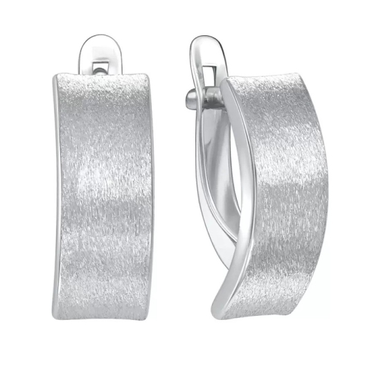 Серьги из серебра