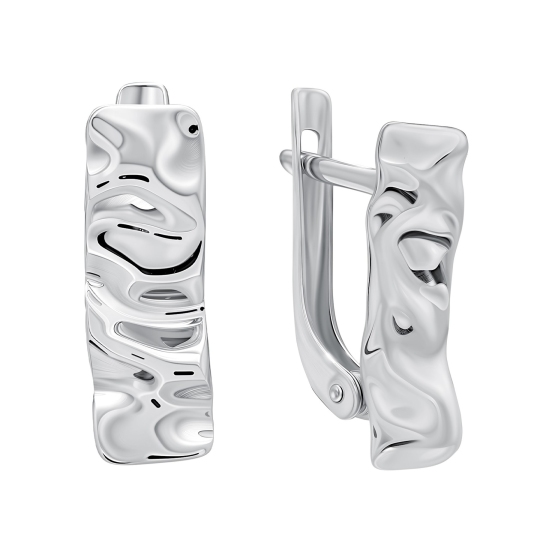 Серьги из серебра