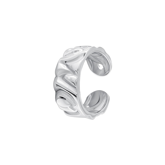 Серьга-кафф из серебра