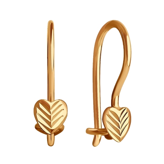 Серьги из золота