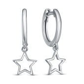 Серьги из серебра