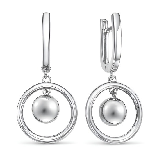 Серьги из серебра