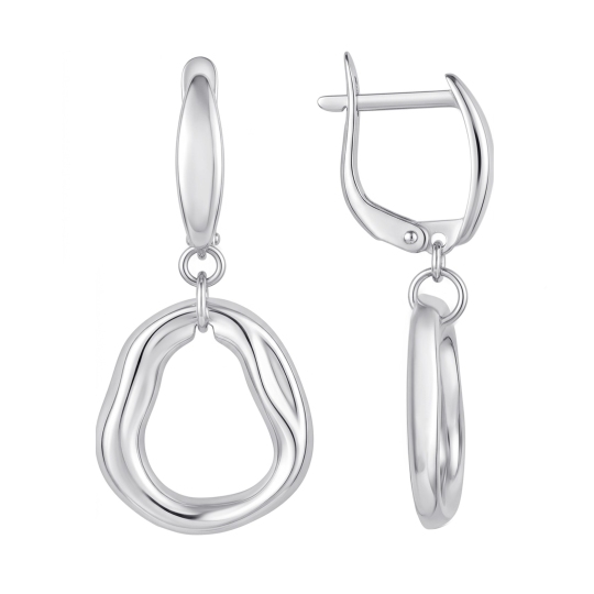 Серьги из серебра