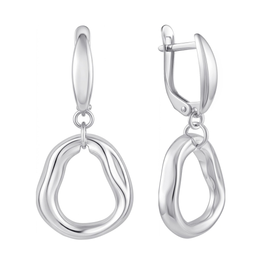 Серьги из серебра