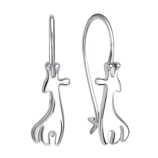 Серьги из серебра