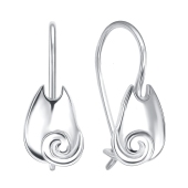 Серьги из серебра