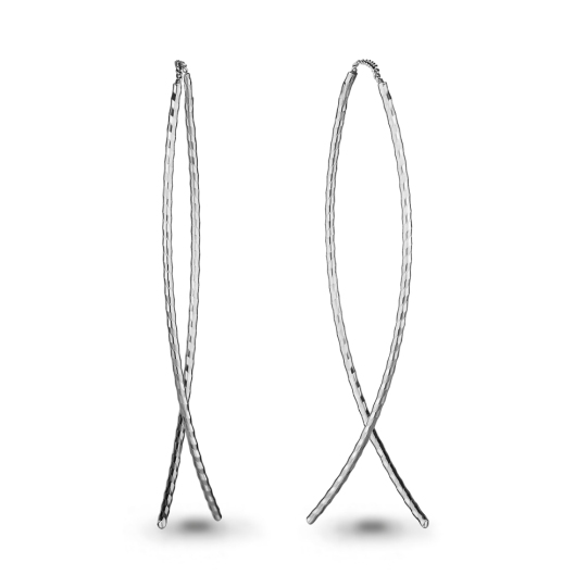 Серьги из серебра