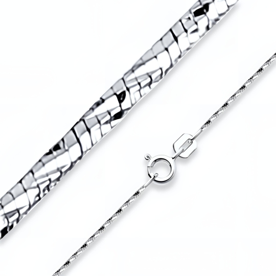 Колье из серебра