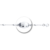 Колье из серебра