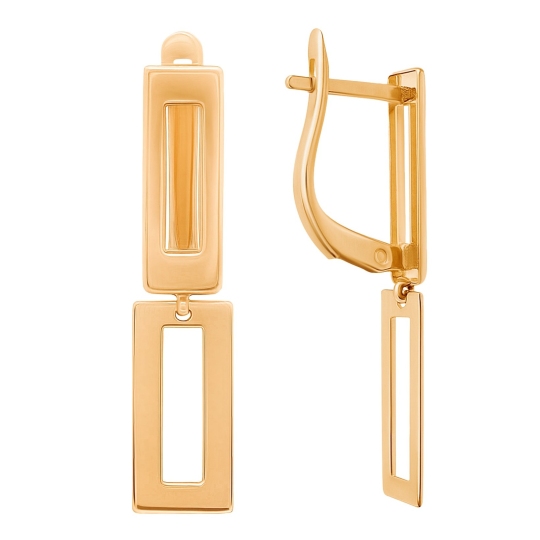 Серьги из золота