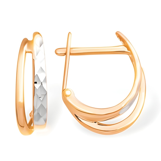 Серьги из золота