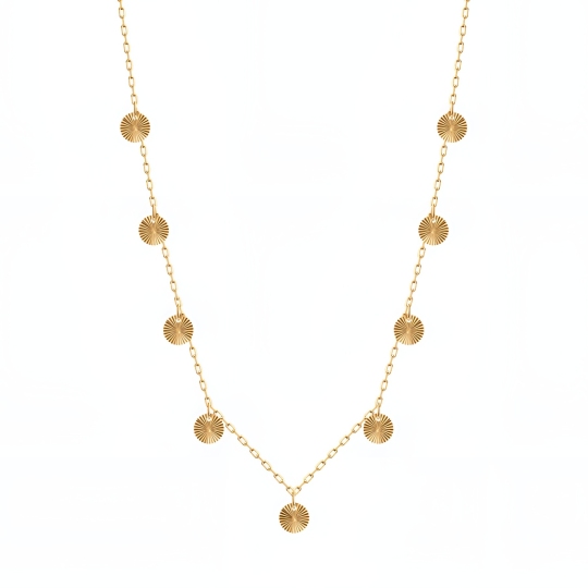 Колье из золота