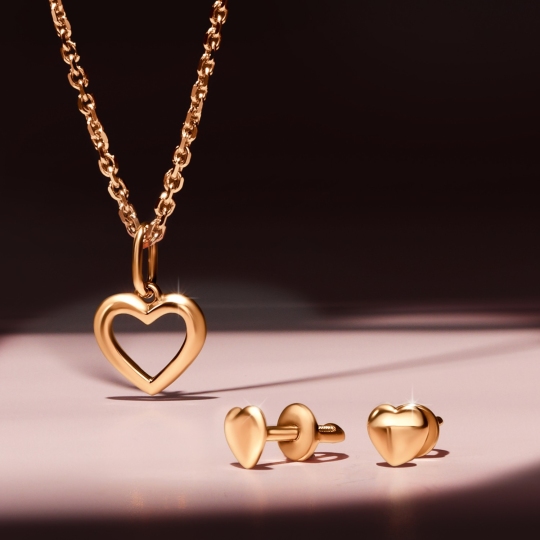 Серьги из золота