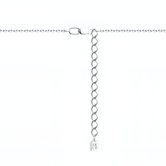 Колье из серебра