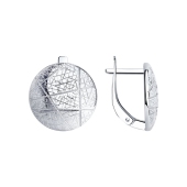 Серьги из серебра