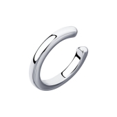 Серьга-кафф из серебра