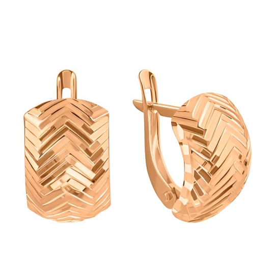 Серьги из золота